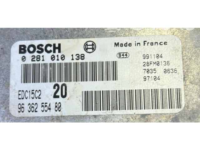 Řídící jednotka RHY Citroen Berlingo 2000