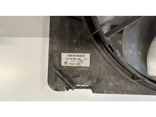 Вентилятор радиатора 8200293391 Dacia Logan I 1.4