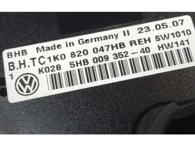 Рулевая рейка Модуль блока управления кондиционером 1K0820047HB Volkswagen Caddy 2004 - 2010 года