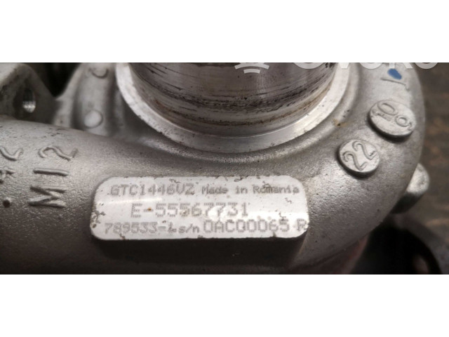 Турбина Opel Meriva B 55567731, 55567731 для двигателя 1686ccm | 81kW | A17DTC