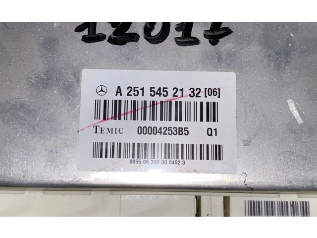 Блок управления подвески 00004253B5, A2515452132   Mercedes-Benz R W251