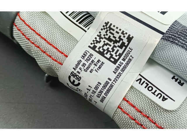 Боковая подушка безопасности 653610600B Dacia Jogger