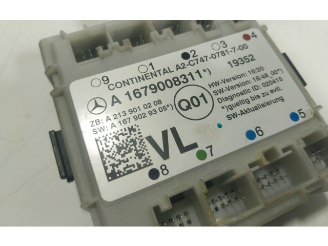 Блок управления A1679008311, A1679008311   Mercedes-Benz GLC X253 C253