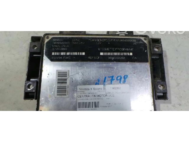 Řídící jednotka 9650359580 Citroen Berlingo 1963