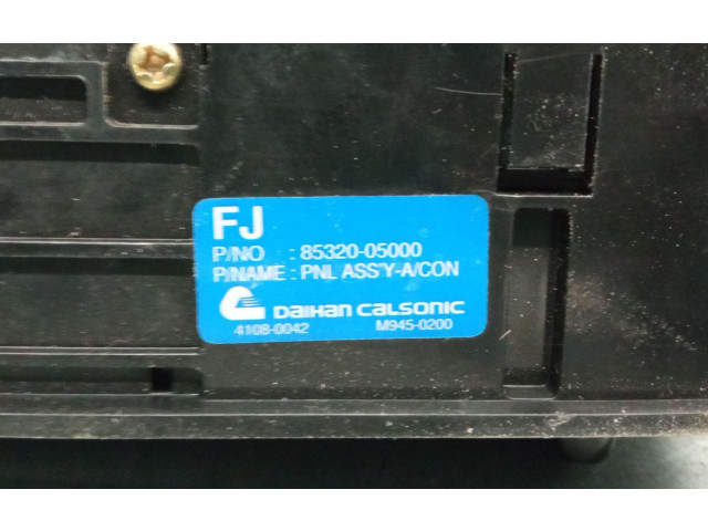 Модуль блока управления кондиционером 8532005000, M9450200   SsangYong Musso