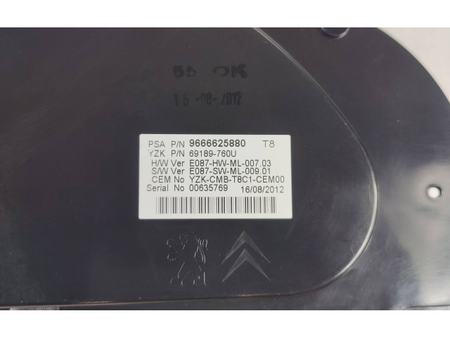 Панель приборов 9666625880   Peugeot 5008       
