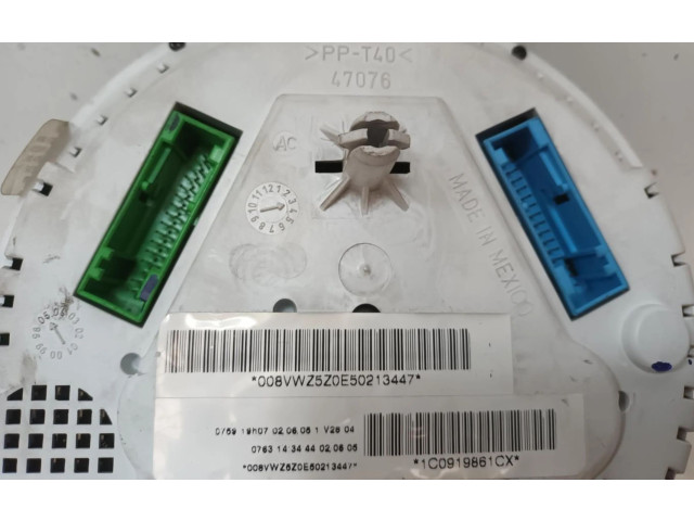 Přístrojová deska Volkswagen New Beetle 1C0919861CX