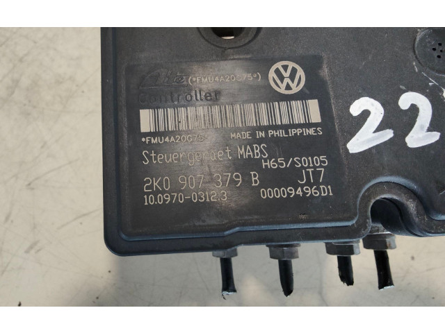 Блок АБС 2K0907379B, 10020700384 Volkswagen Caddy 2004 - 2010 года
