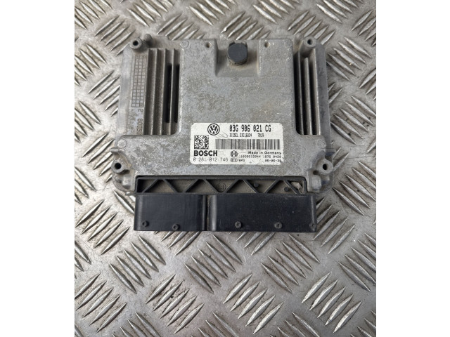 Řídící jednotka 03G906021CG, 0281012746 Volkswagen Caddy 2006
