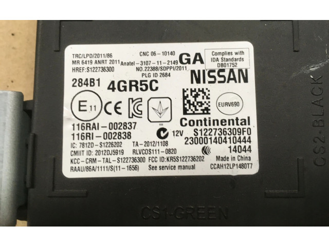 Блок комфорта 284B14GR5C   Infiniti Q50   