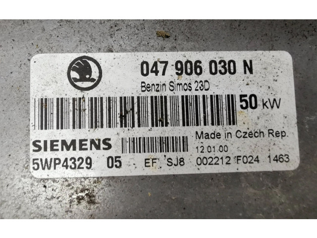 Řídící jednotka 047906030N   Skoda Felicia I 1997