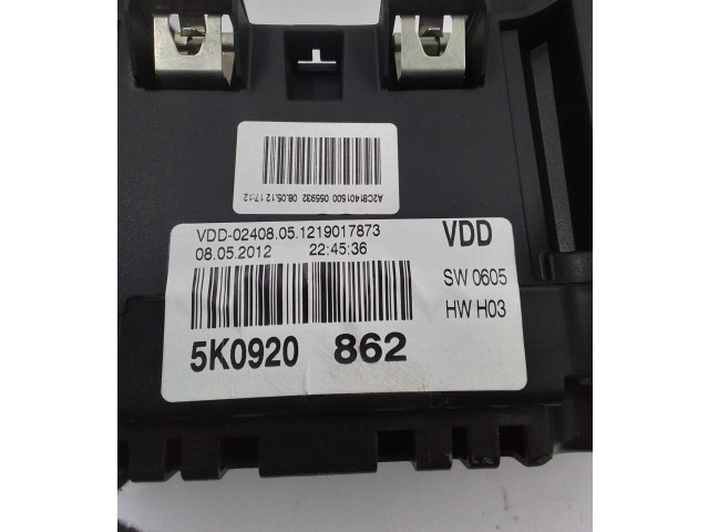 Панель приборов 5K0920862, 1219017873 Volkswagen Golf VI