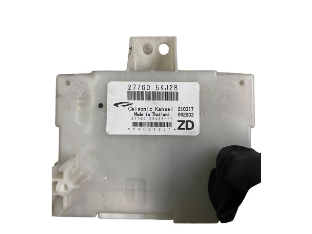 Блок управления климат-контролем 277605KJ2B, 962B02   Nissan Navara