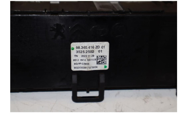 Блок управления климат-контролем 98340416ZD   Peugeot Partner III