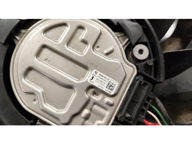 Вентилятор радиатора 8472266 BMW 5 G30 G31 3.0