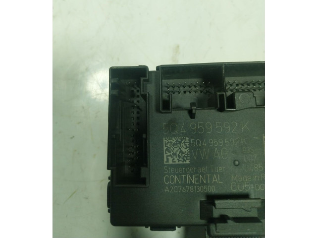 Блок управления 5Q4959592K, 5Q4959529K Skoda Karoq