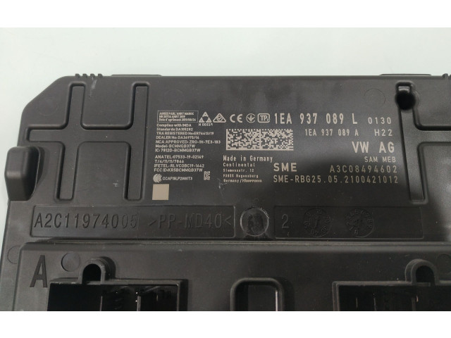 Блок управления 1EA937089L Volkswagen ID.3