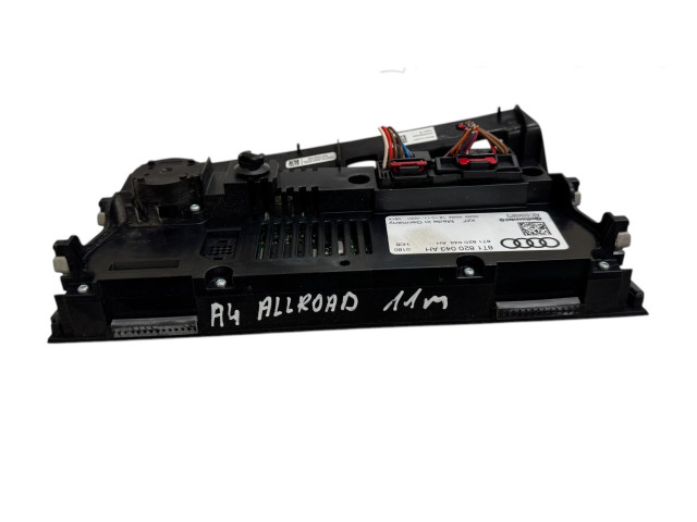 Блок управления климат-контролем 8T1820043AH, A2C53345972 Audi A4 Allroad B8