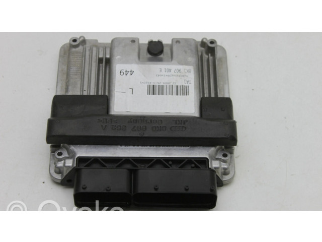 Блок управления двигателя 8K1907401E   Audi A4 S4 B8 8K