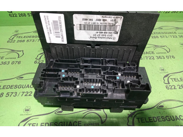 Pojistková skříňka 2035452701 Mercedes-Benz C W203 2007