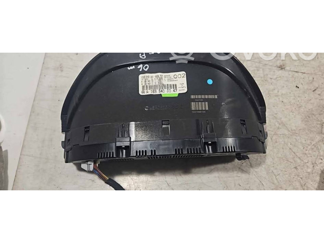 Панель приборов A1695403011, 0263643160 Mercedes-Benz A W169