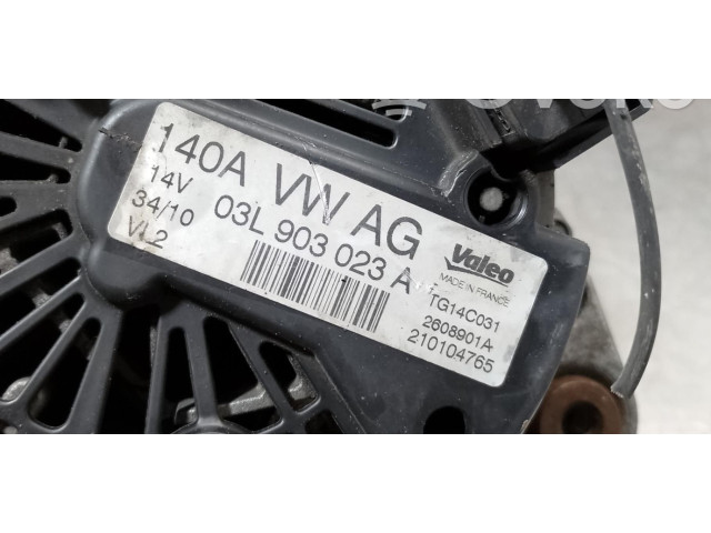 Генератор 03L903023A Volkswagen Golf VI