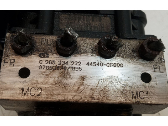 Jednotka ABS 0265234222, 445400F020 Toyota Corolla E140 E150 2007