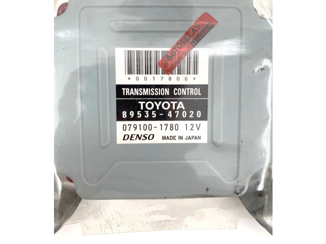 Блок управления коробкой передач 8953547020, 0791001780   Toyota Prius (XW20)