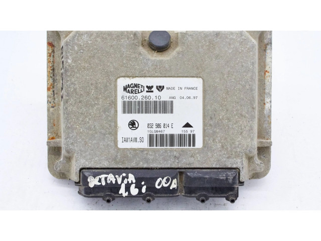 Блок управления двигателя 032906014e, 6160026010   Skoda Octavia Mk1 (1U)