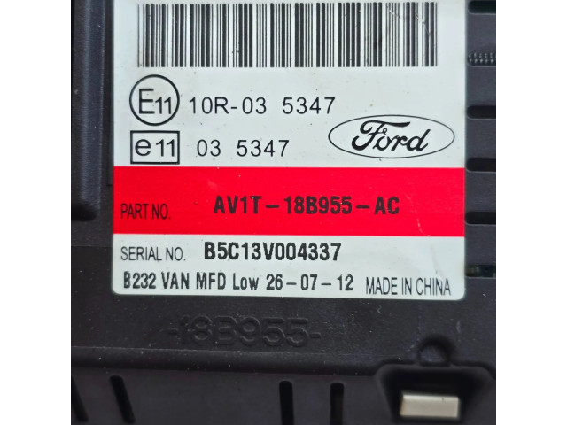 Дисплей AV1T18B955AC, B5C13V004337 Ford B-MAX