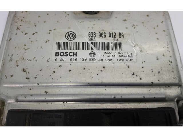 Блок управления двигателя 038906012BA Skoda Octavia Mk1 (1U)