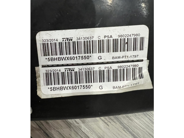 Подушка безопасности в сиденье Peugeot 2008 I