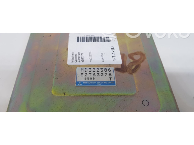 Řídící jednotka MD322386, E2T63276 Mitsubishi Carisma 1998