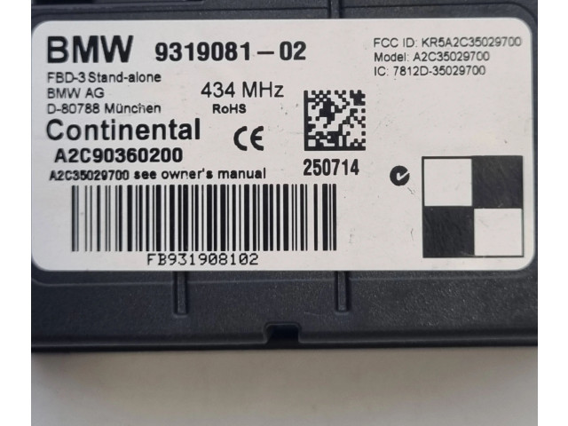 Другие блоки управления / модули 9319081, A2C90360200 BMW 2 F45 2.0