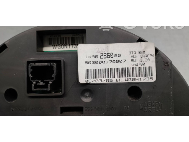 Панель приборов 610578, 503000170007 Citroen C8