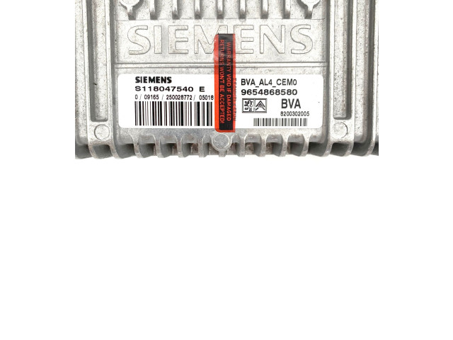 Блок управления двигателя 9654868580, S118047540E Citroen C8