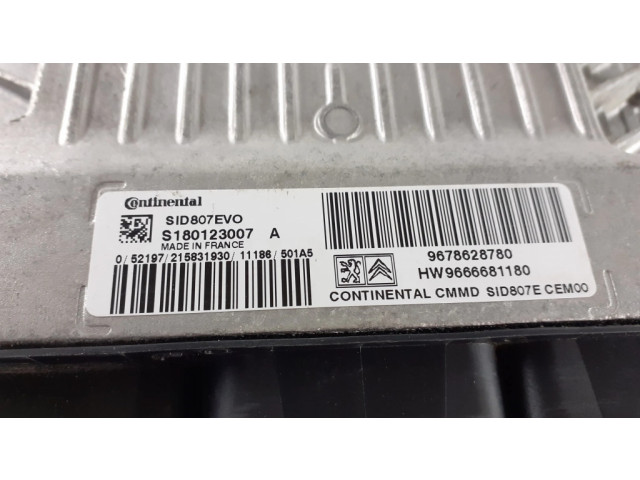 Řídící jednotka 9678628780, 9666681180 Citroen C4 I 2010