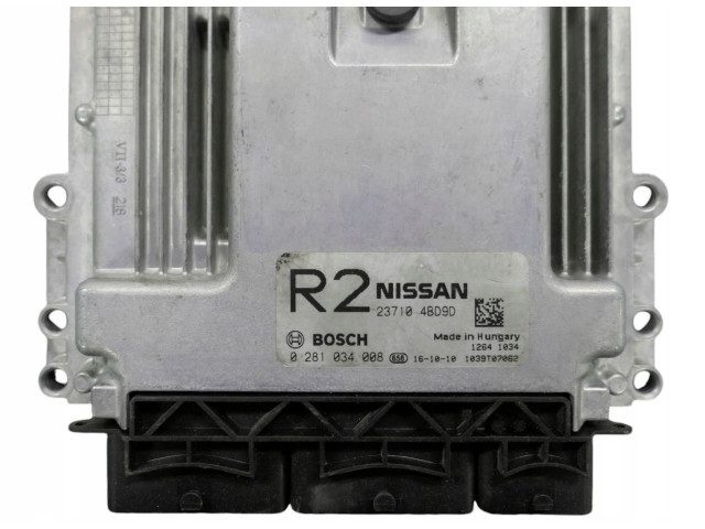 Řídící jednotka 4BD9D, 0281034008 Nissan X-Trail T32 2017