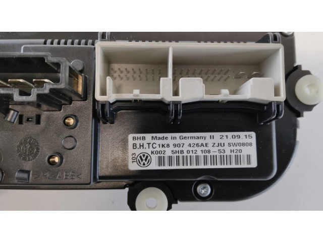 Блок управления климат-контролем 1K8907426AE, 5HB01210853 Volkswagen Caddy