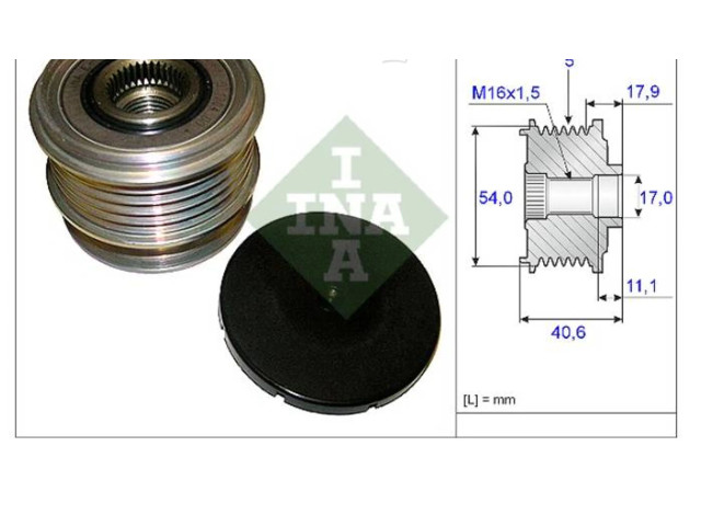 Генератор 30659131 Volvo S60