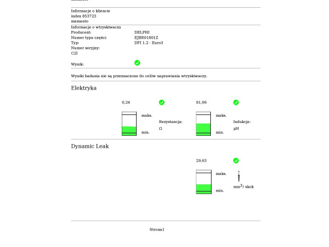 Vstřikovač 8200049873, 8200049873 Nissan Almera Tino