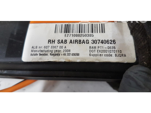 Подушка безопасности в сиденье 30740626, 600987900   Volvo V70