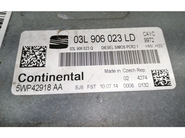 Řídící jednotka 03L906023LD, 5WP42918AA Seat Toledo IV (NH) 2014