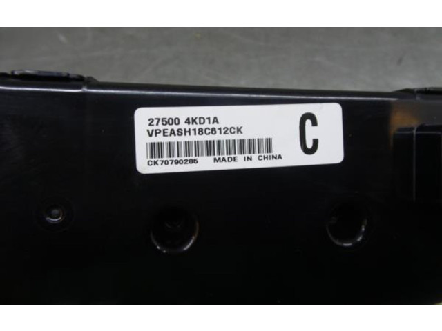 Блок управления климат-контролем 275004KD1A, DANO   Renault Alaskan