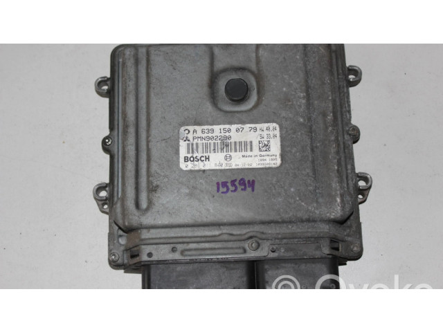 Блок управления двигателя A6391500779, 0281011840 Smart ForTwo I