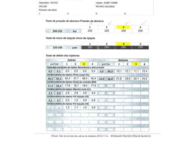 Форсунка 166008399R    Dacia Duster   