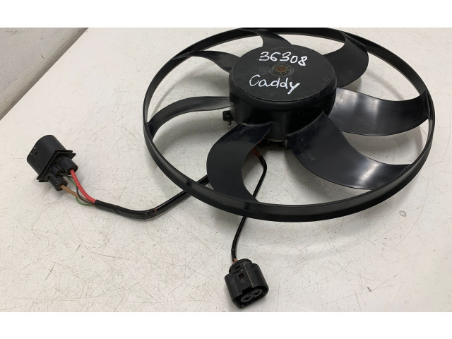 Вентилятор радиатора 1K0959455DT, 0480340159 Volkswagen Caddy