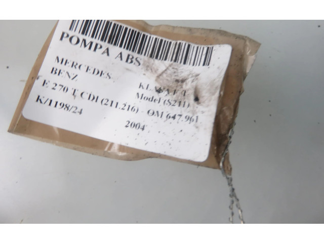 Jednotka ABS 0265960035, 0265960035   Mrcedes-Benz E AMG W211 2004