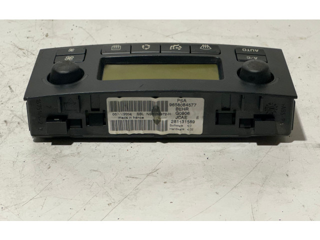 Блок управления климат-контролем 9658084577 Citroen C4 I