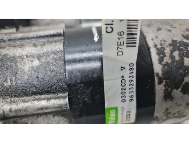 Стартер  9633292480, D7E16   Citroen C2